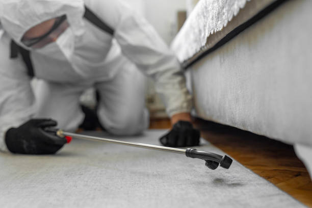 Professional Mosquito Control technician working in Union County County, OH